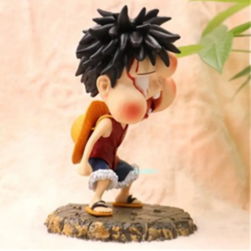 Статуэтка из соломы 6 дюймов Пиратская обхват груди обезьянка D. Luffy Полный