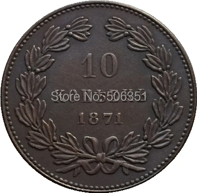 Русские медные монеты 10 копеек ks1871 копия 28 5 мм бесплатная доставка|coin designs|coincoin