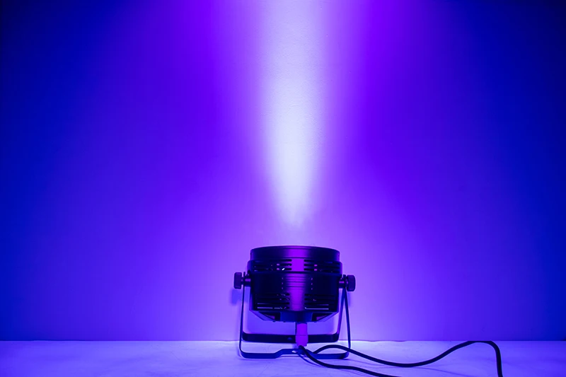4 шт./лот LED Par 54x3 Вт из алюминиевого сплава фиолетового цвета DMX512 4/8 каналов