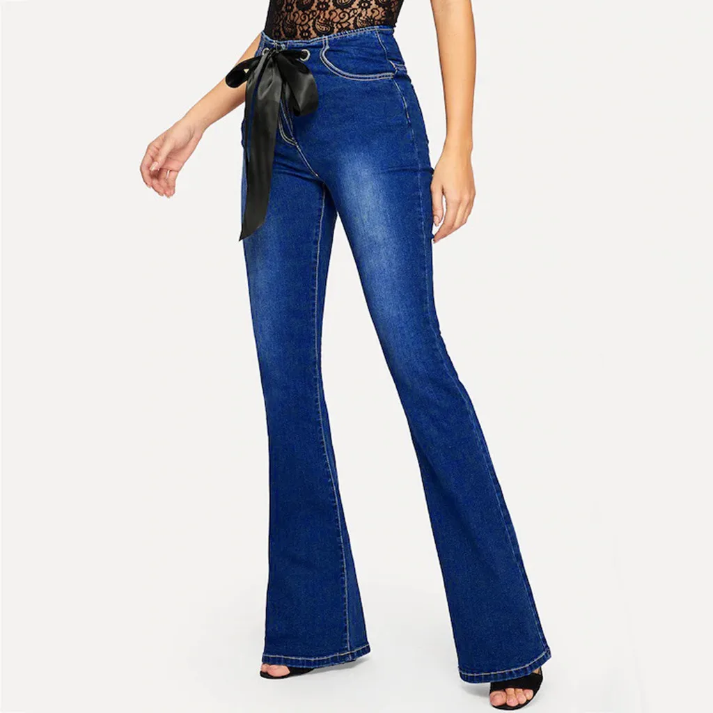JAYCOSIN New Summer jeans woman pants Elasticated High Waist Shorts Ladies Denim Short Pant Witn Belt jean femme 2019Jun18