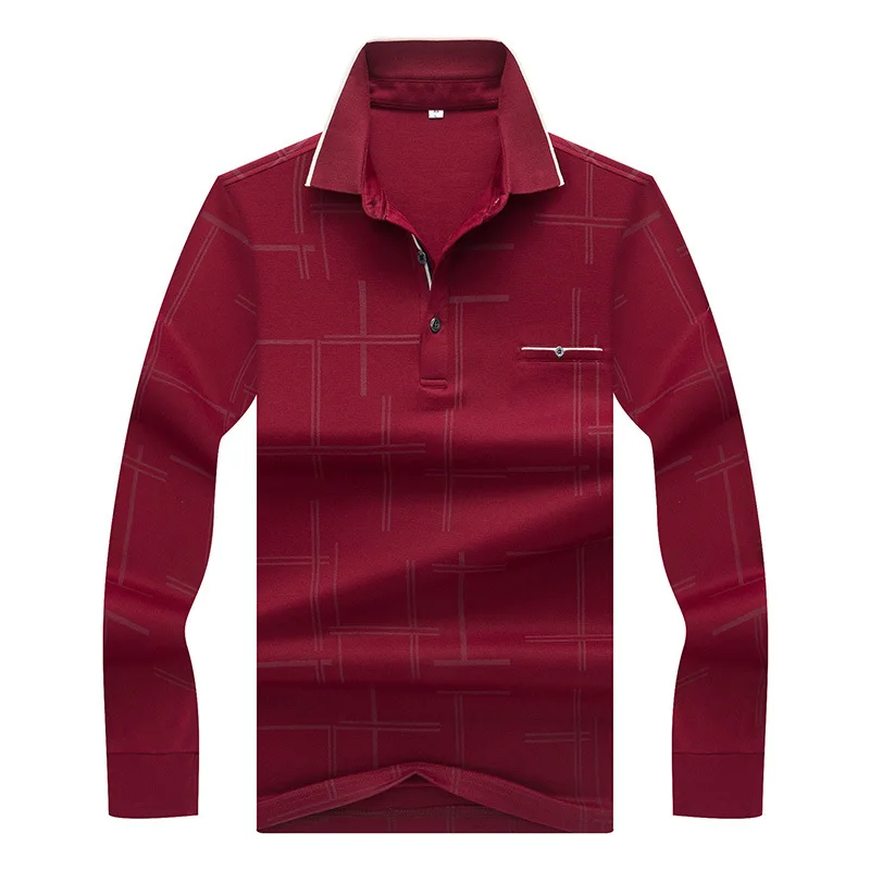 Топы высокого качества Solide couleur Hommes Polo3DBroderie Polo повседневные футболки поло hiver hommes