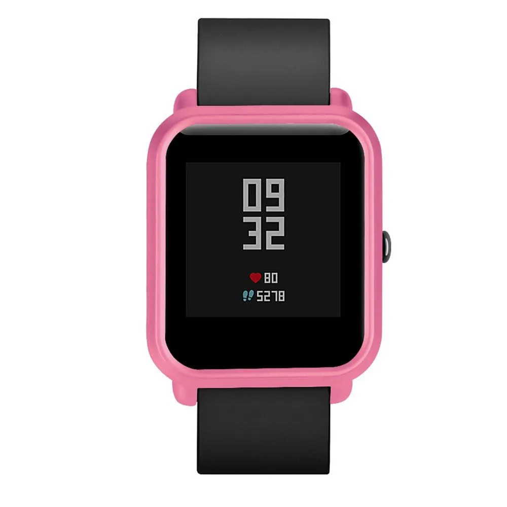 Фото Модный чехол для ПК Защитный Xiaomi Huami Amazfit Bip Youth Watch SmartWatch Watachband Спортивные товары Модный чехол для ПК Защитный Xiaomi Huami Amazfit Bip Youth Watch SmartWatch Watachband Спортивные товары