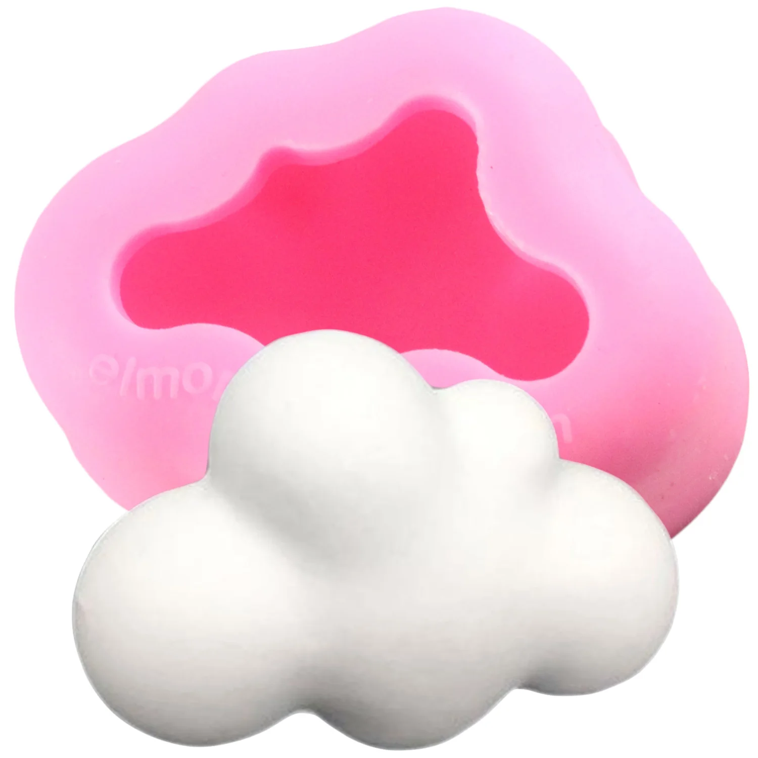 Белые облака свеча силиконовая форма для ручной работы мыло полимерные глиняные