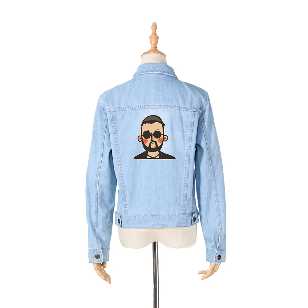 Убийца Леон Костюмы Пластыри Наклейки для лучших бытовых термонаклейки DIY