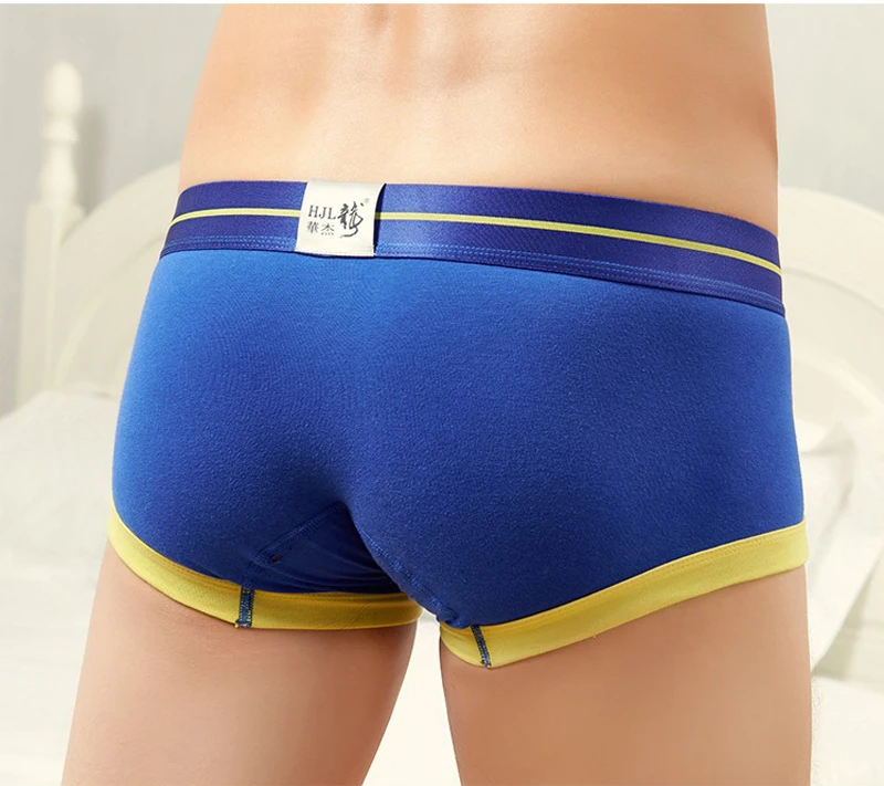 

Men's boxer panties u bags cotton sexy underwear body shaping tight cueca boxer men underwear pouch Casual Men's Shorts Buttoned
