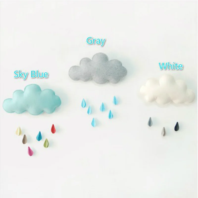 MYUDI детская подушка украшение для детской комнаты ручная работа Стич дождь