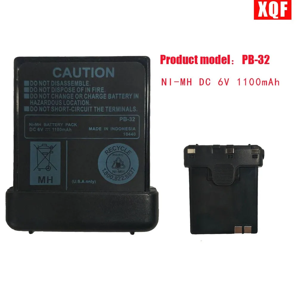Аккумуляторная батарея XQF ni mh DC 6 в 1100 мач для радиоприемника KENWOOD с возможностью