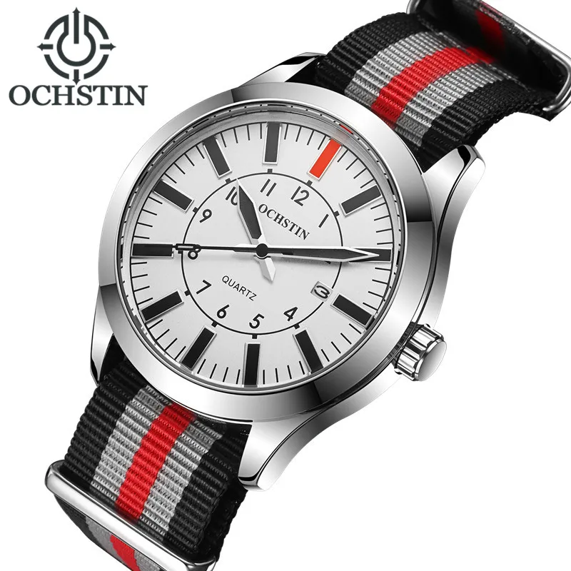 Новинка 2018 креативный ремешок известный роскошный нейлоновый кварцевые часы для