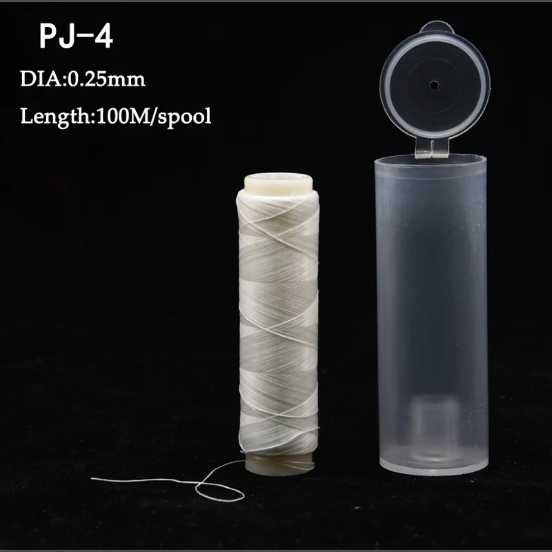 10pcs/lot PJ1/2/3/4/5 Bait Elastic Invisible fishing bait fishing line Sea Fishing Accessories
