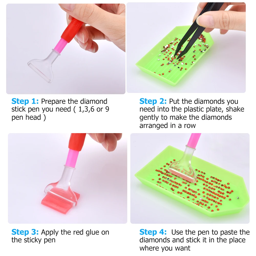 аксессуары для алмазной мозаики Алмаз живопись Tool Box Алмазная Вышивка