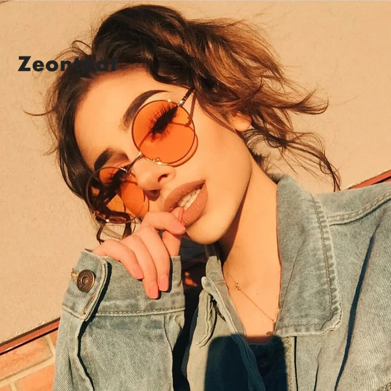 Zeontaat стимпанк Солнцезащитные очки круглые металлические OCULOS De Sol женские ретро круглые металлические солнцезащитные очки мужские солнцезащитные очки