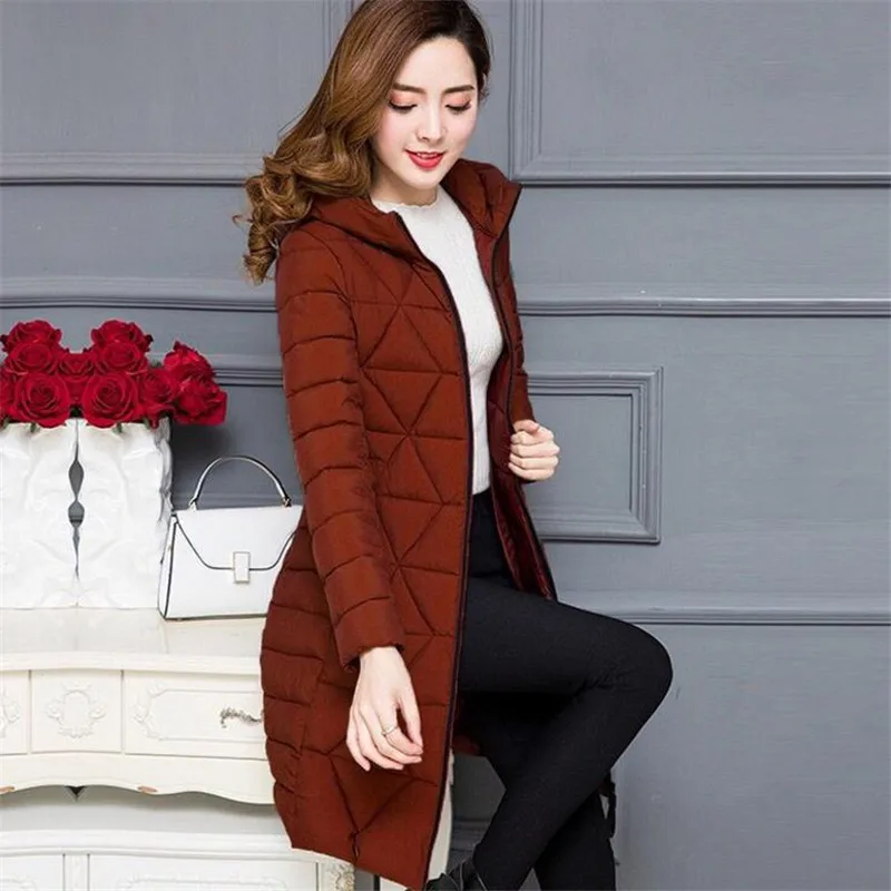 Размера плюс 6XL легкая и тонкая 2019 осенне зимняя женская куртка женский пуховик