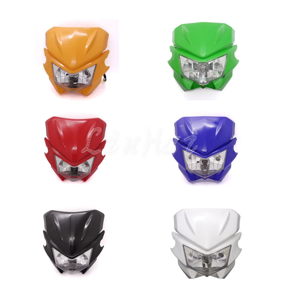 Новая мотоциклетная Пластиковая передняя фара обтекатель для двойного