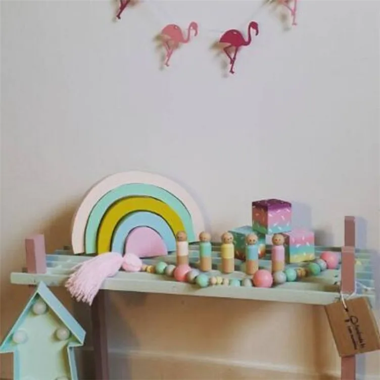 Подвесные Украшения для домашнего декора 10 шт. деревянные лебеди сделай сам