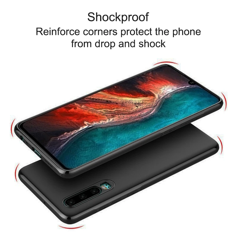 Магнитный чехол для huawei P30, мягкий силиконовый Магнитный чехол для huawei P30 Pro hawei P 30 Lite, светильник, чехол для телефона, автомобильный держатель, чехол