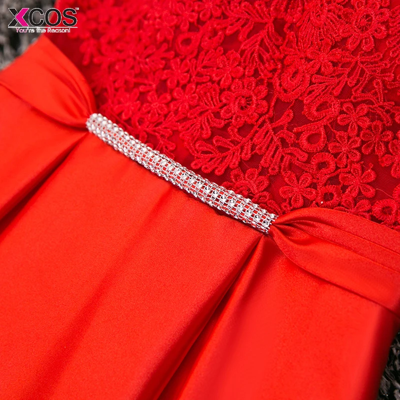 Бордовые вечерние платья длинное платье Vestido de Festa трапециевидной формы