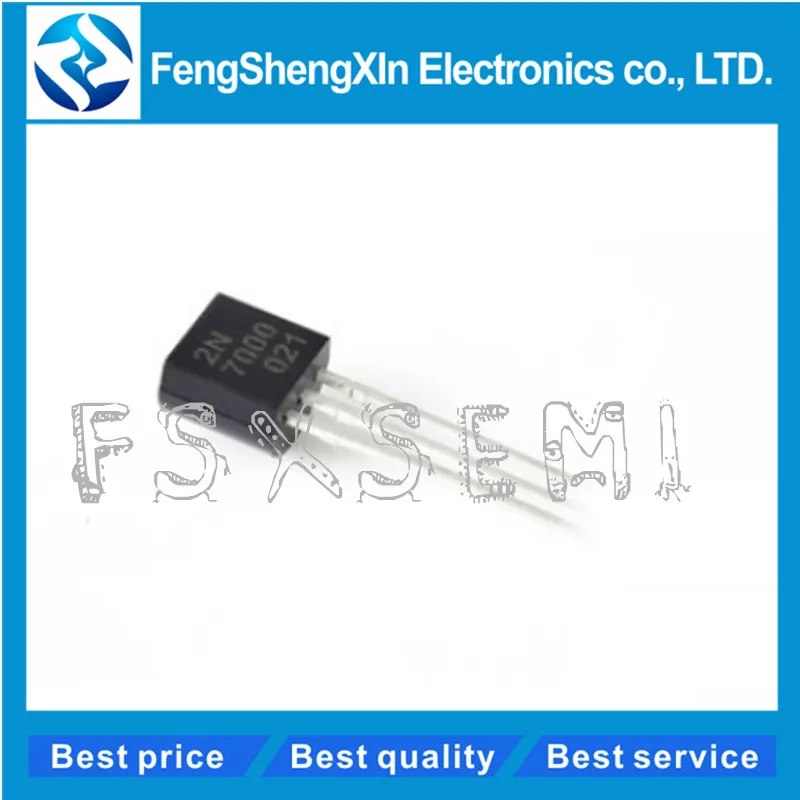 Маломощный Триод 20 шт./лот 2N7000 TO92 MOSFET 200 mAmps 60 вольт N Channel TO 92|lot lot| |