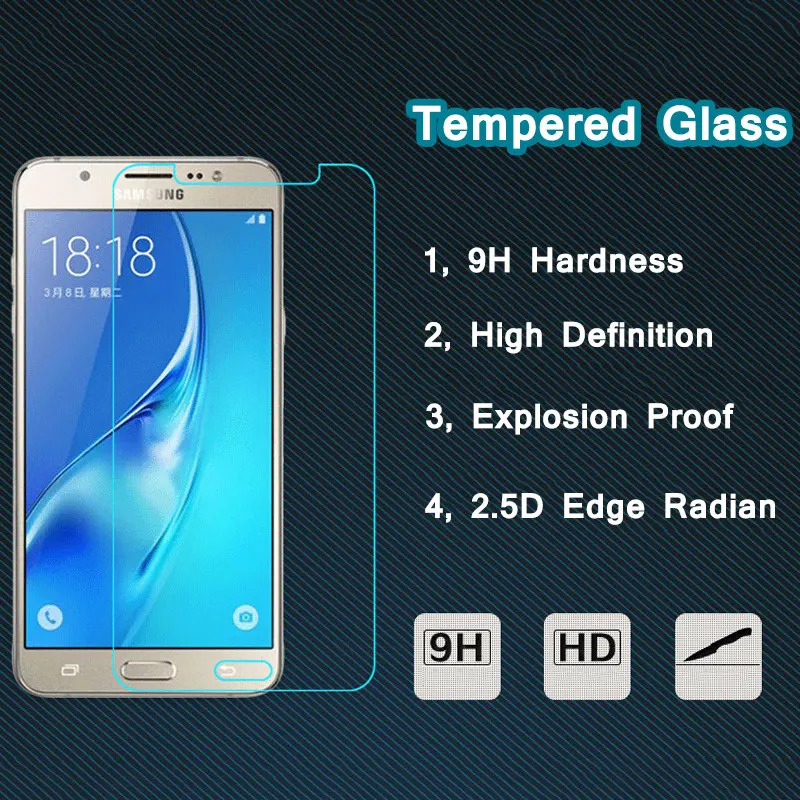Защитное стекло CHOEOIWE 9H для Samsung Galaxy J7 2015 J701 J701F Neo NXT J701M J7|Защитные стёкла и плёнки