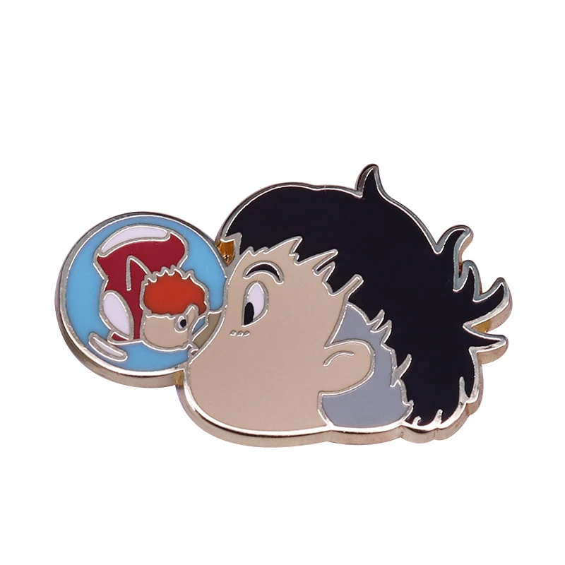 Кот автобус брошь Ghibli Мой сосед Тоторо Вдохновленный булавка милый аниме fandom