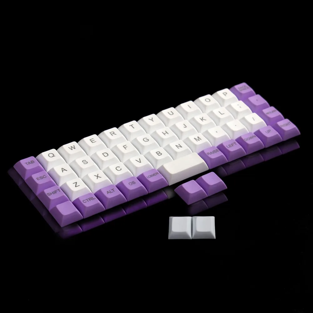 YMDK Топ Печать DSA Keycap 1,4 мм PBT для MX переключатели клавиатура планка AMJ40 Niu40