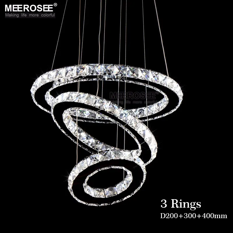 Modern Chandeliers Lighting K9 Crystal Chrome Pendant Hnaging Lamp For Living Room Bedroom Indoor Luces Led Decoracion | Освещение