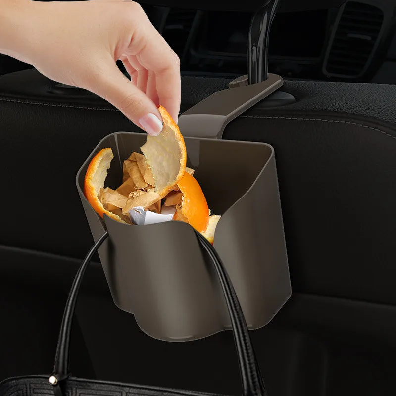 Multi-Function Car Seat Hook Trash Can Storage Box Water Glass Phone Bucket Supplies | Автомобили и мотоциклы