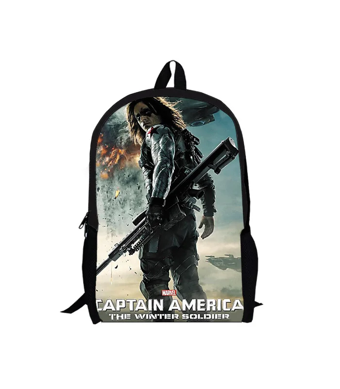 Newest Unisex 16 Inch Student Nylon School Bags Revenge Printing Softback Customzied Children Teenagers Multicolor Backpack | Багаж и