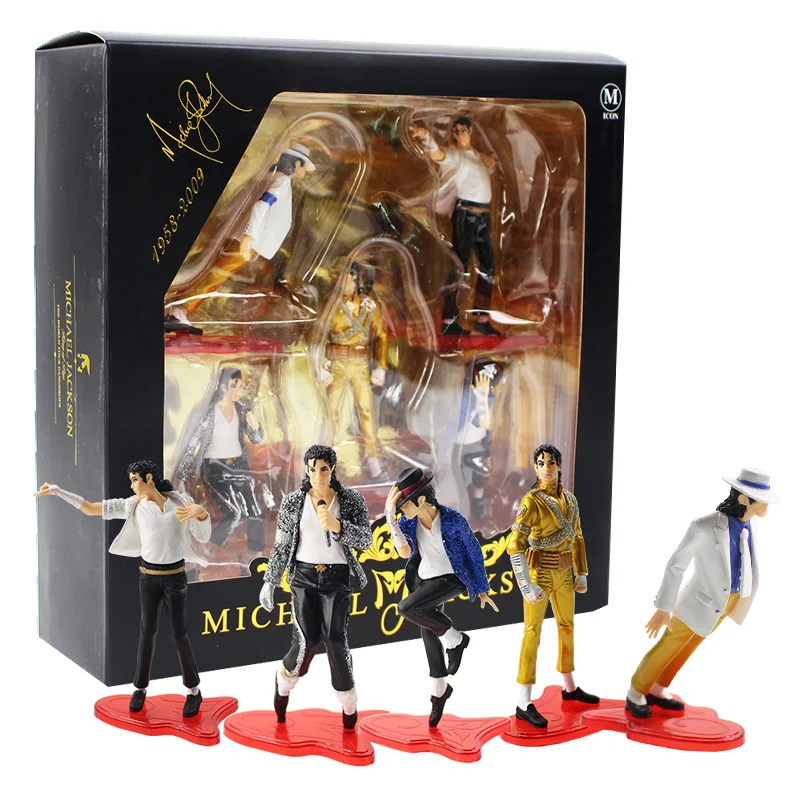 Фигурка King Moonwalk с красным основанием ПВХ экшн-фигурка Коллекционная модель