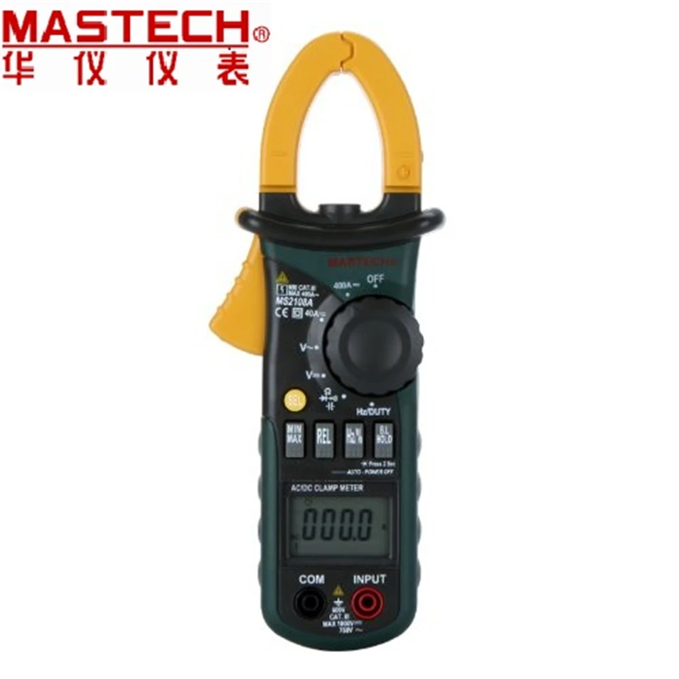 Mastech MS2108 Цифровой мультиметр переменного/постоянного тока измеритель напряжения