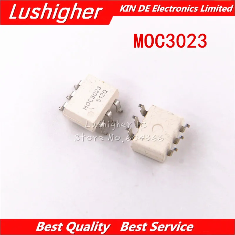 10pcs MOC3023 SOP6 MOC3023M SOP-6 | Электронные компоненты и принадлежности