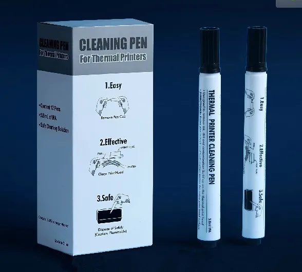 Бесплатная доставка 60 шт. термопринтер печатающая головка ручка для очистки