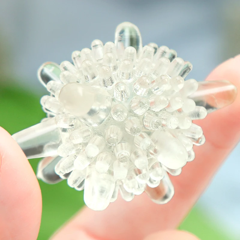 

1PC Eco Friendly Reusable Clear Dryer BallsTumble Dryer Clothes Softener Washing Machine Balls Clothes Softner Ball