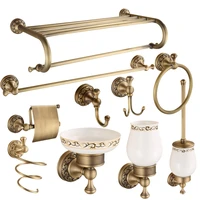 classic antique bronze bathroom accessories set all in one set handbook one click ordering free shipping