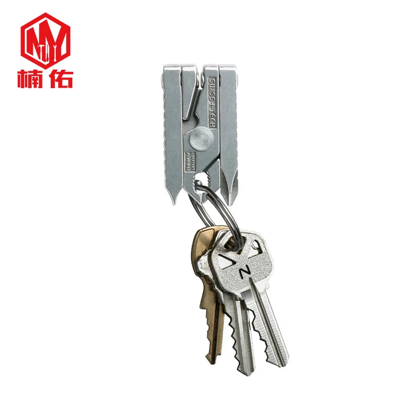 EDC Pocket Tool 6 In 1 Mini Portable Multifunction Pliers Outdoor Survival Clip Folding Camping Equipment | Спорт и развлечения
