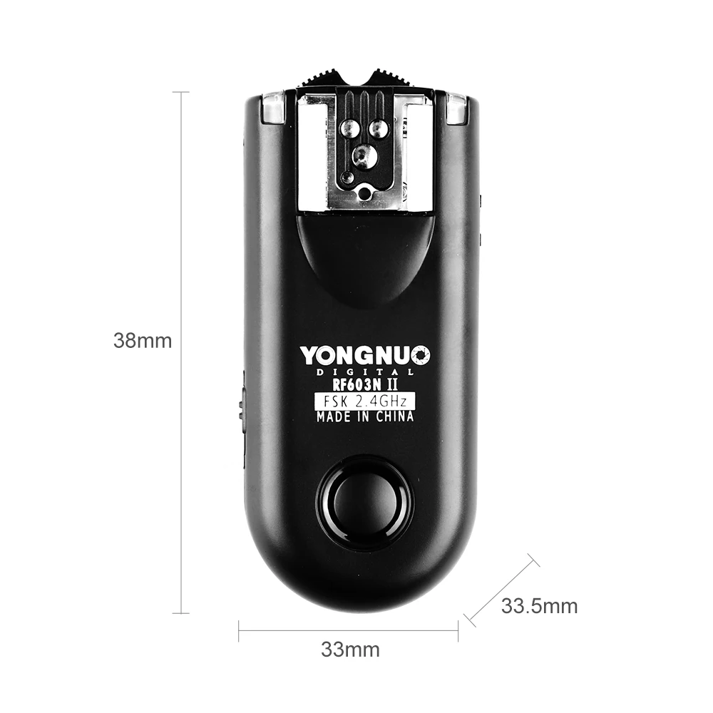 Триггер для вспышки YONGNUO RF-603 II набор трансиверов 2 спуска затвора Nikon N1 N3 |