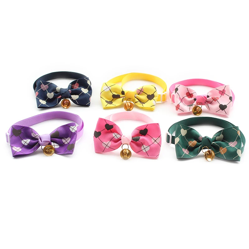 Магазин Armi ручная работа лента с рисунком сердца галстук для собаки 6031008 ошейник