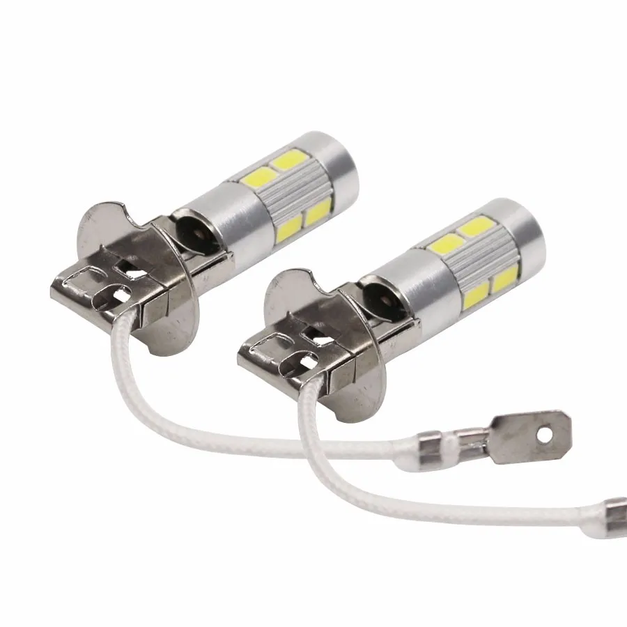 1 шт. H3 светодиодные лампы Автомобильные противотуманные высокой мощности 5630 SMD