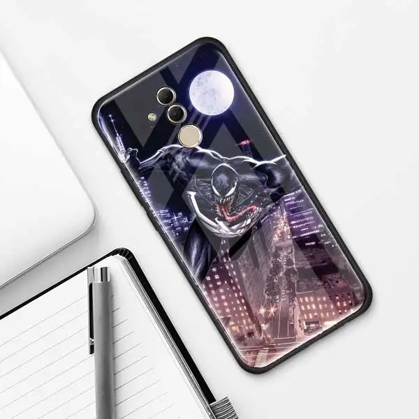 004 Чудо-яд, супергерой, чехол из закаленного стекла для huawei P30 Pro P10 P20 P30 Lite mate 10 20 Pro Honor 20 Pro 8X, чехол - Цвет: 004