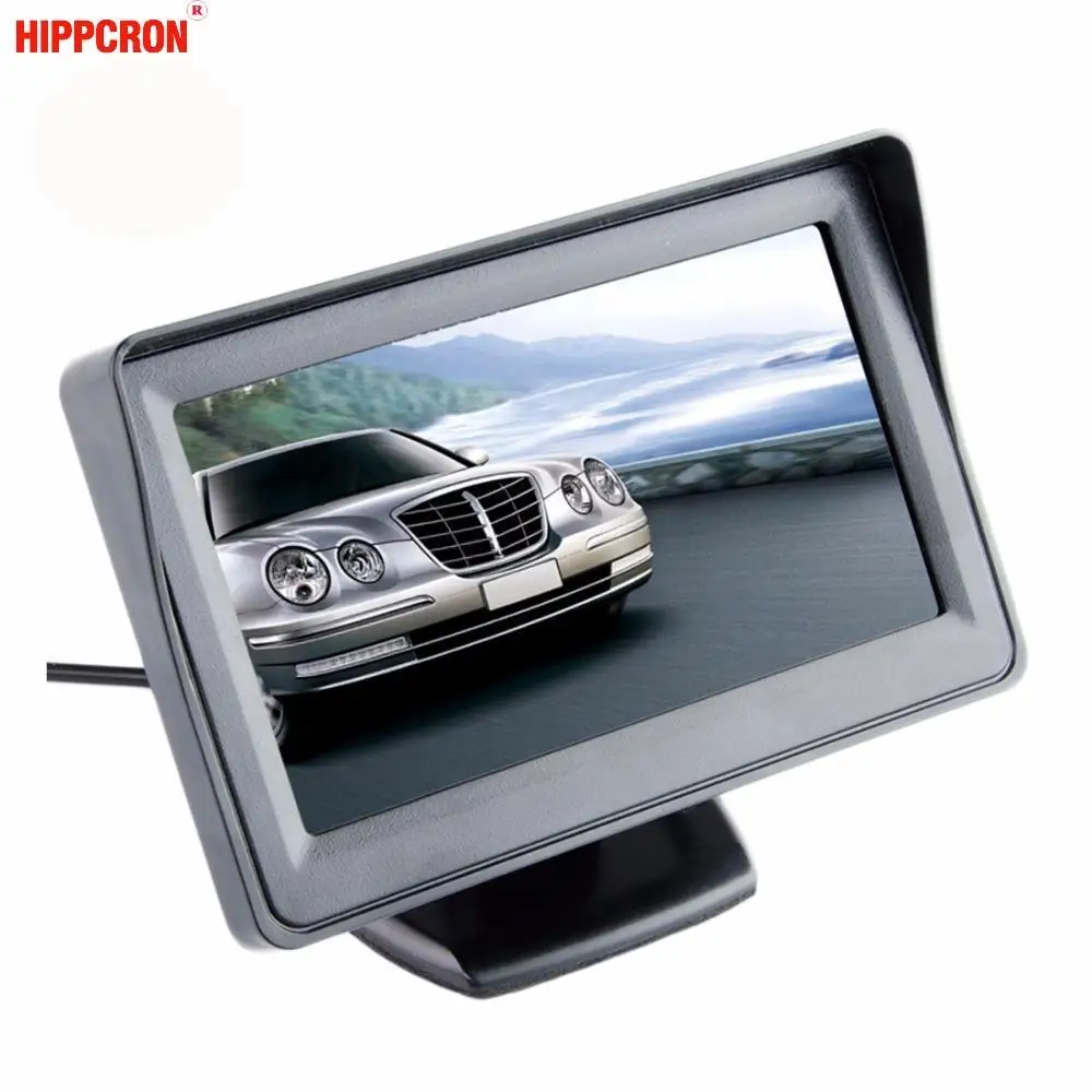 WOOKRAYS 4 3 &quotэкран автомобильный монитор TFT lcd Автомобильная камера заднего вида ЖК