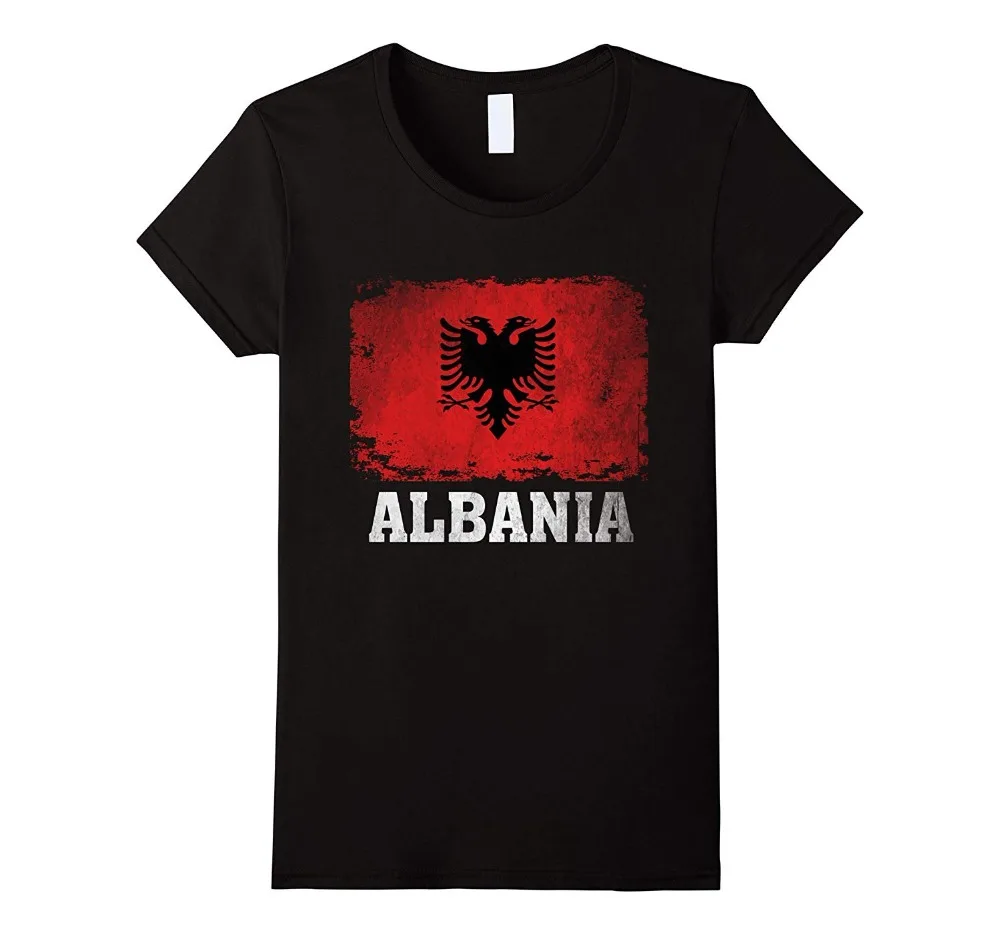 Футболка с флагом Албании футболка для футбольной команды албанской лидер