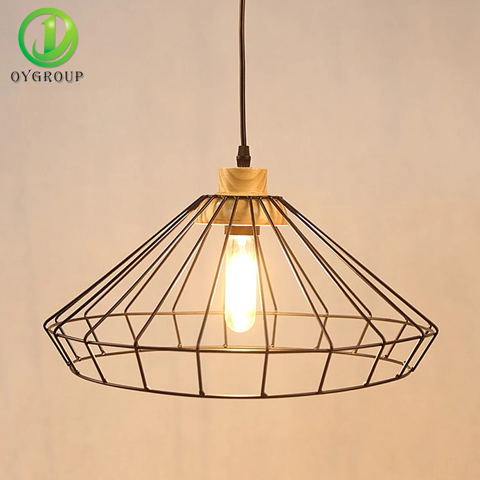 Новые винтажные железные подвесные светильники промышленный Лофт ретро Droplight