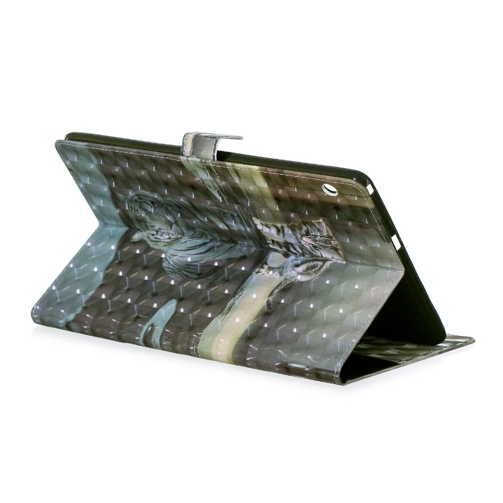 Чехол Wekays для Huawei MediaPad T3 10 женский 3D мультяшный чехол из искусственной кожи