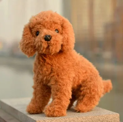 30 см-37 см милая кукла Имитация животных Cuteplush собака кукла детский подарок 4 стиля - Цвет: A 30CM