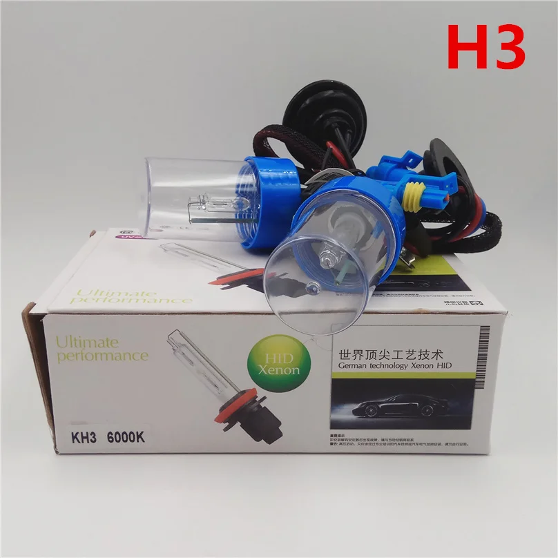 2 шт. H1 H3 H4 H7 H11 9005 9006 9012 D2H HID лампа 55W xeno головной светильник 3000K 4300K 6000K 8000K 100%