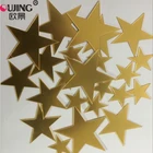 20 шт.компл. акриловая наклейка с зеркальной поверхностью Мультяшные Звездные наклейки на стену для детской комнаты наклейки на стену домашний декор милые дизайн со звездами росписи