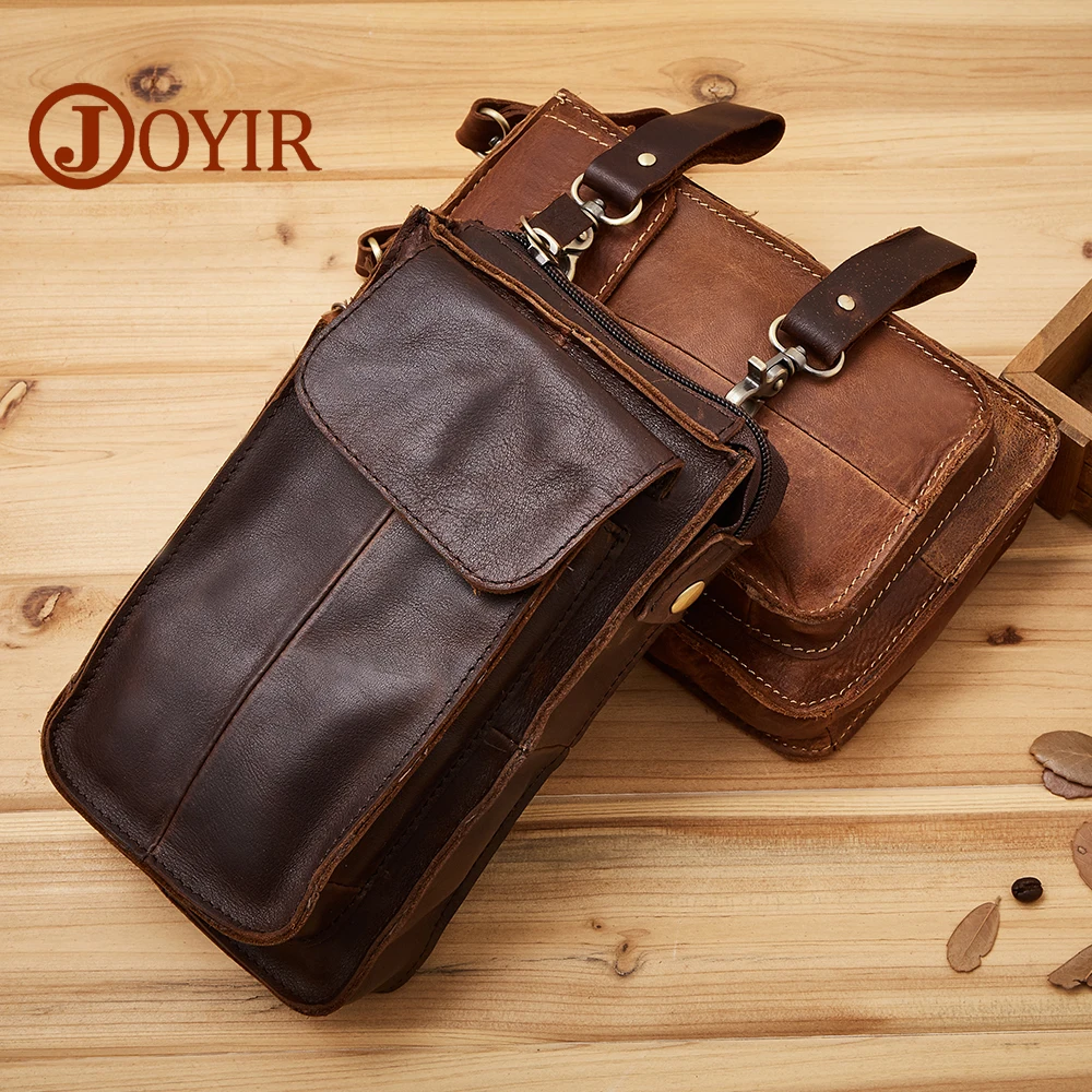 Поясная Сумка JOYIR Мужская из натуральной кожи 2019 6345|bag fanny|fanny pack for menbum bag fanny |