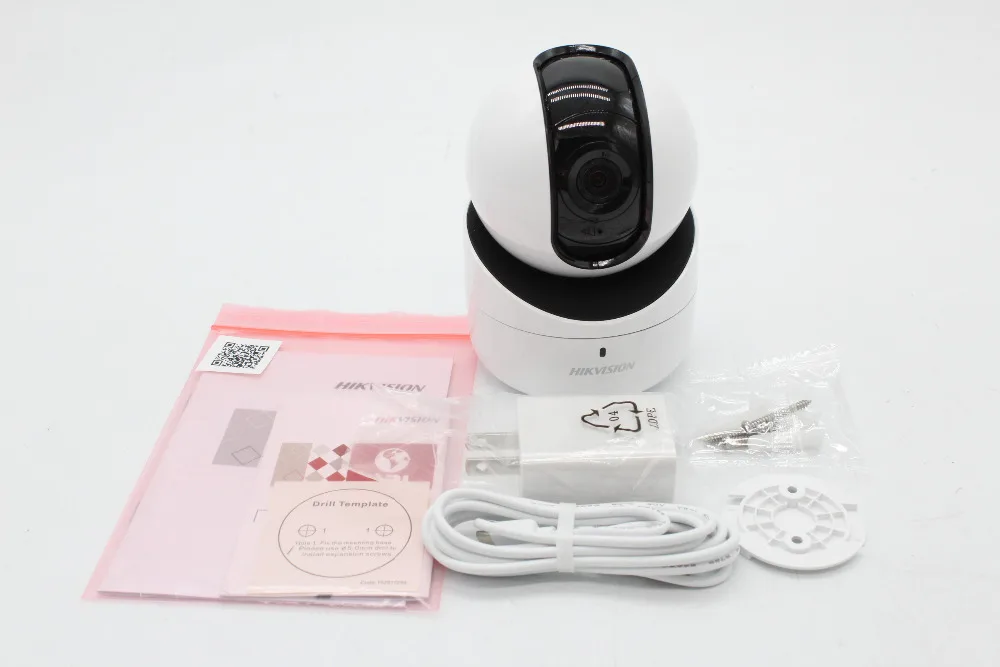 DS-2CV2Q21FD-IW Мини Wi-Fi PT камера 2 Мп CMOS IP со встроенным микрофоном и динамиком сетевая с