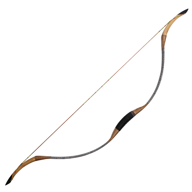 

Traditional One-piece Archery 140cm traditional wood bow 30-55 lbs fiberglass bow limbs high quality hunting bow