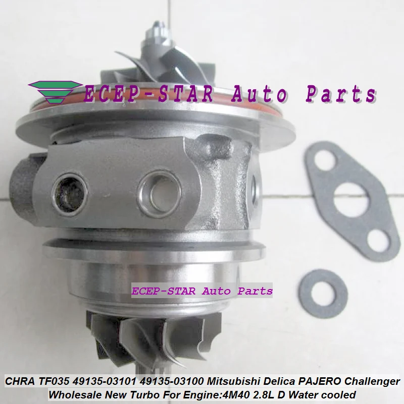 Турбо CHRA картридж Core TF035 49135 03101 03100 Турбокомпрессор Для Mitsubishi Delica PAJERO Challenger