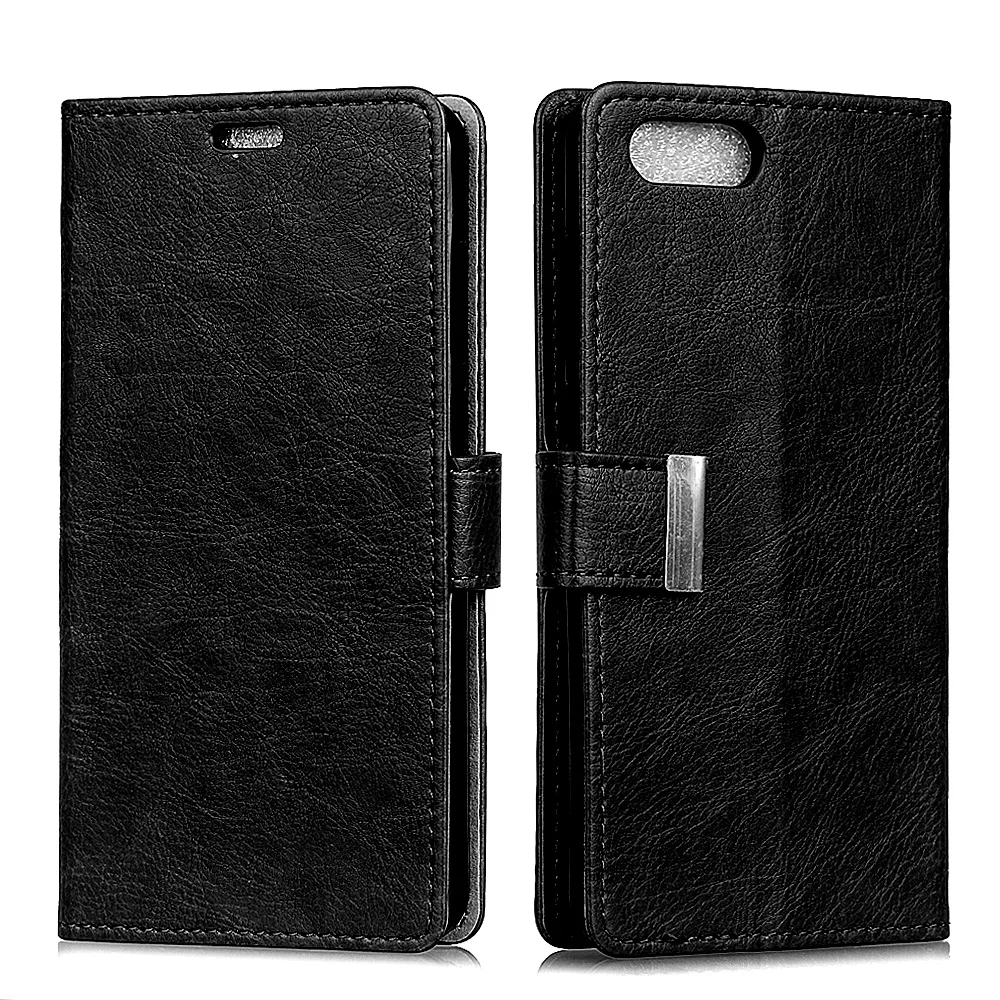 Вы KIT Crazy Horse кожаный чехол бумажник Крышка для Wiko Солнечный 2 плюс Tommy Робби Upulse